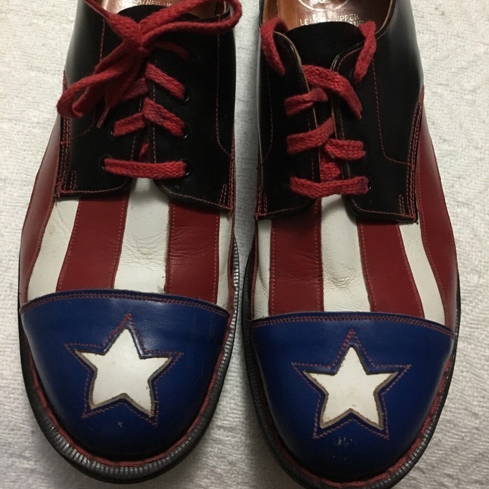 Vintage Dr Marten “Stars and Stripes” UK Sz 10